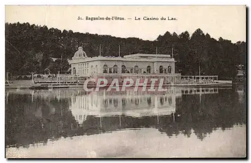 Cartes postales Bagnoles De L&#39Orne Le Casino du Lac