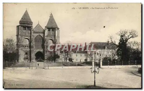 Ansichtskarte AK Le Mans La Couture et La Prefecture