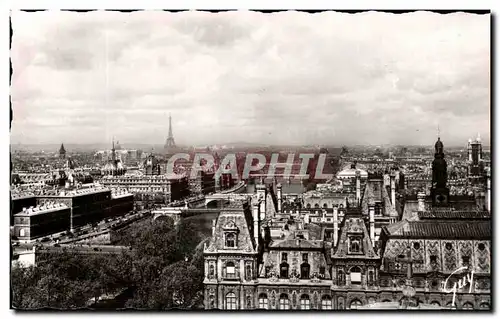 Ansichtskarte AK Paris Et Ses Merveilles Perspective des sept ponts de pierre Tour Eiffel