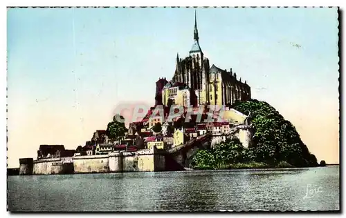 Cartes postales Cote D&#39Emeraude Le Mont Saint Michel Vu de L&#39Hotel