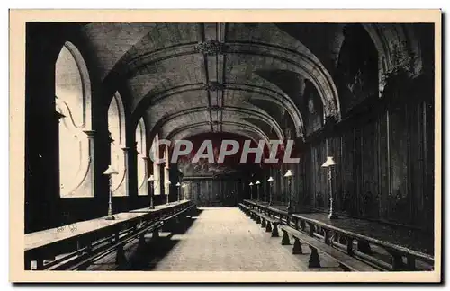 Cartes postales Caen Lycee Malherbe Le Refectoire Abbaye aux hommes