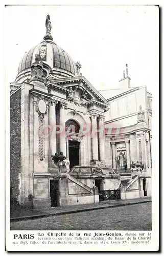 Ansichtskarte AK Paris La Chapelle de la rue Jean Goujon