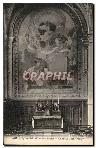 Ansichtskarte AK Paris Eglise Saint Francois Xavier Chapelle Saint Joseph