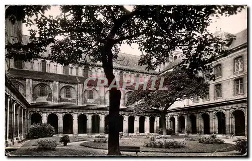 Ansichtskarte AK Caen Abbaye aux Hommes Cour du cloitre