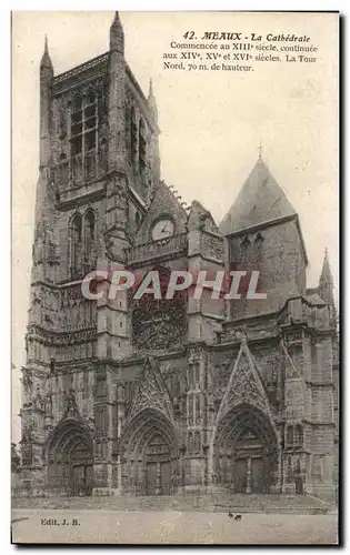 Cartes postales Meaux La Cathedrale