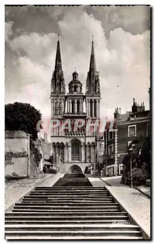 Ansichtskarte AK Angers La Cathedrale Saint Maurice