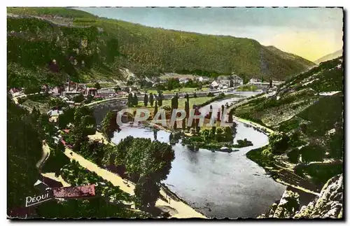 Cartes postales Besancon Les Bains Casamene et ile de Malpas