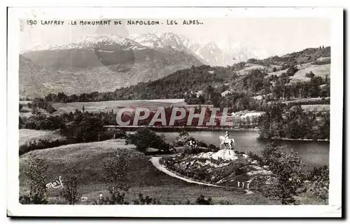 Ansichtskarte AK Laffrey Le Monument De Napoleon Les Alpes