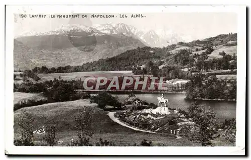 Cartes postales Laffrey Le Monument De Napoleon Les Alpes