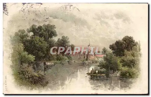 Cartes postales Paysage au bord de l&#39eau