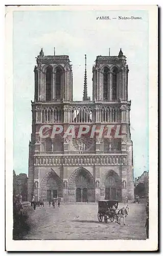 Cartes postales Paris Notre Dame