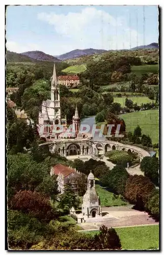 Ansichtskarte AK Lourdes Monument Interallie