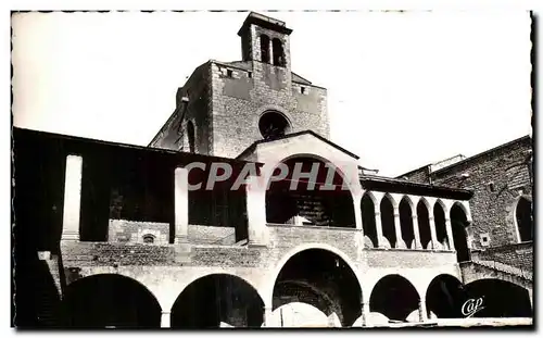 Ansichtskarte AK Perpignan Palais Des Rois de Majorque Facade sur cour de l&#39aile de la Chapelle