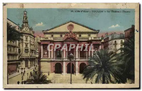 Cartes postales Toulon Le Theatre