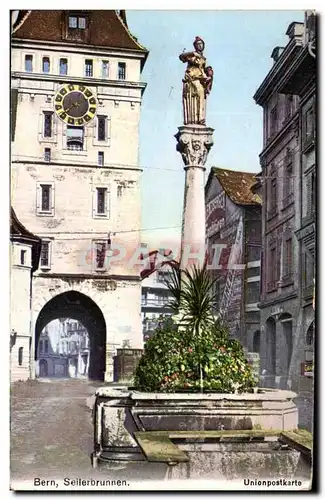 Cartes postales Bern Seilerbrunnen