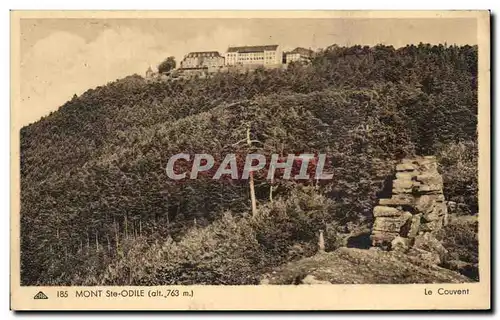 Cartes postales Mont ste Odile le couvent