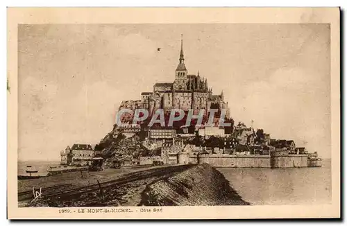 Cartes postales Le Mont St Michel Cote Sud