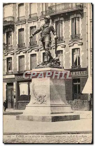 Ansichtskarte AK Paris La Statue Du Sergent Bouillot