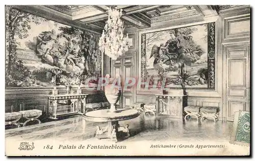 Ansichtskarte AK Palais de Fontainebleau Antichambre Grands appartements