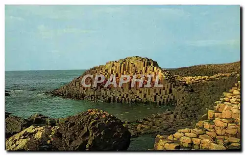 Moderne Karte Giant&#39s Causeway The Honeycomb Antrim