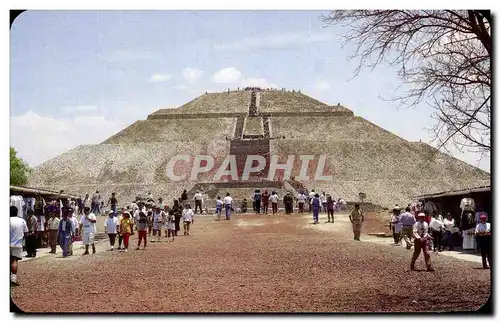 Cartes postales Piramide Del Sol Pyramid to The Sun San Juan Teotihuacan Mexico