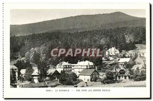 Cartes postales Le Hohwald Vue Vers Les Grands Hotels