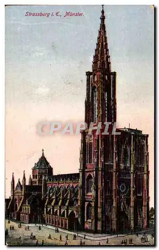 Cartes postales Strassburg Ie Munster