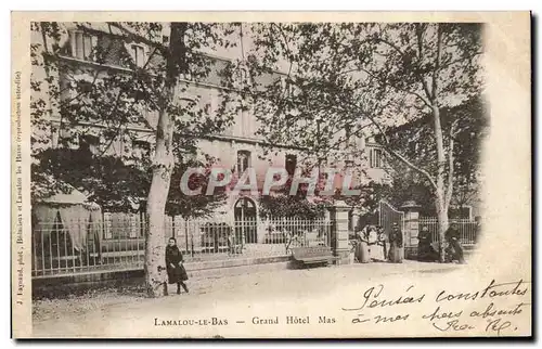 Cartes postales Lamalou Le Bas Grand Hotel Mas