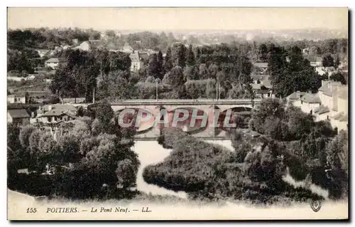 Cartes postales Poitiers Le Pont Neuf