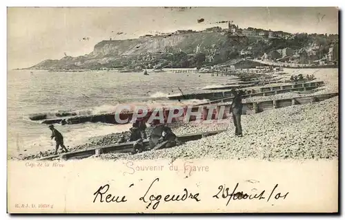 Cartes postales Souvenir du Havre Cap de la Heve