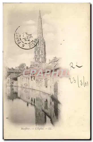 Cartes postales Harfleur L&#39Eglise