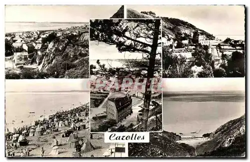 Ansichtskarte AK Carolles Vue vers Jullouville Vue generale Vue vers la plage La plage Vallee du Lude
