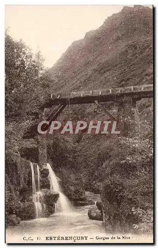 Cartes postales Esterencuby Gorges de la Nive