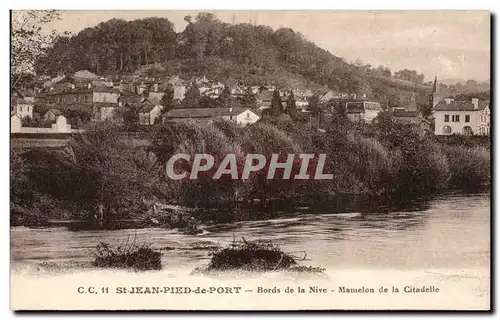 Cartes postales St Jean Pied De Port Bords de la Nive Mamelon de la Cathedrale