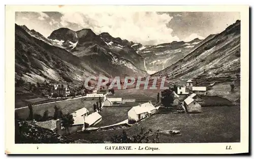 Cartes postales Gavarnie Le Cirque