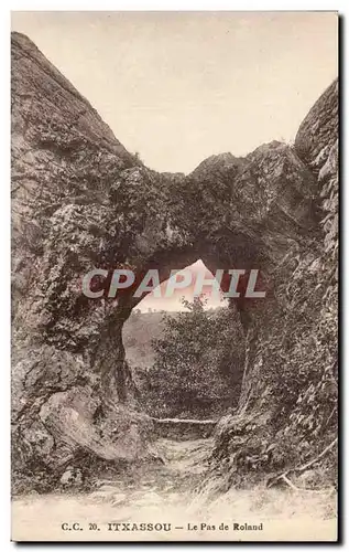 Cartes postales Itxassou Le Pas de Roland