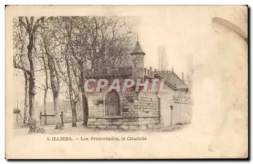 Cartes postales Illiers Les Promenades la Citadelle