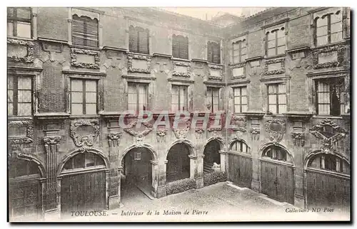 Ansichtskarte AK Toulouse Interieur de la Maison de Pierre