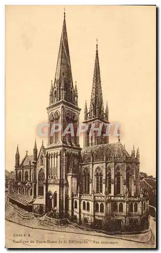 Cartes postales Basilique de Notre Dame de la Delivrande Vue exterieure