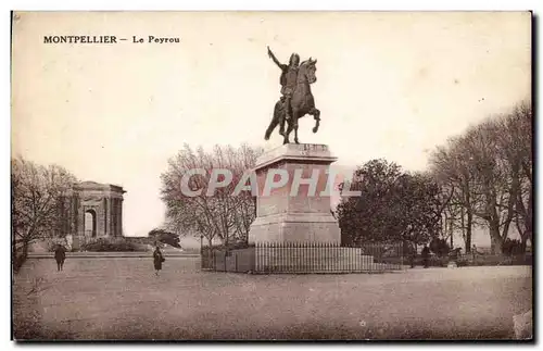 Cartes postales Montpellier Le Peyrou