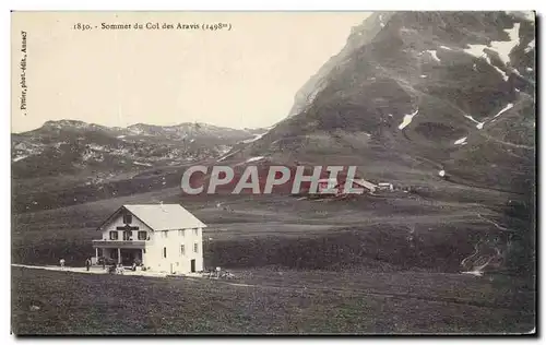 Ansichtskarte AK Sommet du Col des Aravis