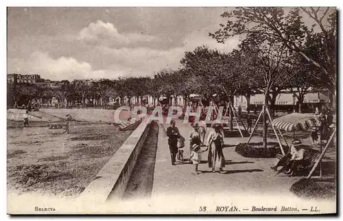 Cartes postales Royan Boulevard Botton