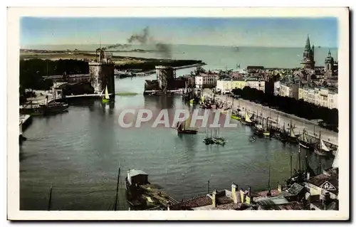 Cartes postales La Rochelle Vue Panoramique du Port Bateaux