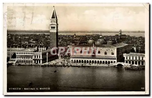 Cartes postales Venezia Bacino S Marco