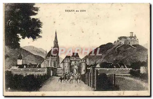 Cartes postales Thann en 1600