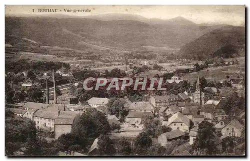 Cartes postales Rothau Vue Generale