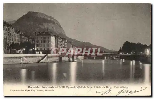 Cartes postales Grenoble Les Quais Et Le St Eynard