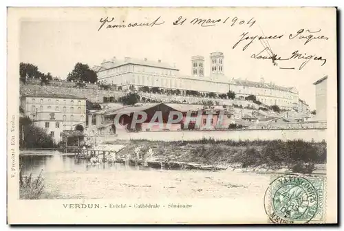 Cartes postales Verdun Eveche Cathedrale Seminaim