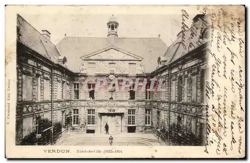 Cartes postales Verdun Hotel De ville