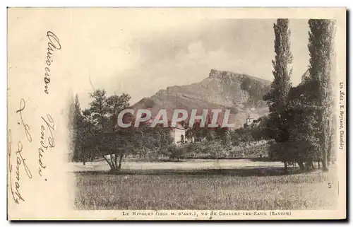 Cartes postales Le Nivolet Vu De Challes Les Eaux